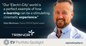 Stian Martinsen Trainor CEO