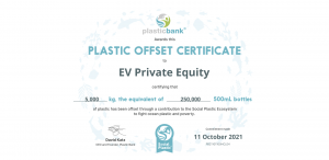 EV Private Equity Plastic Bank